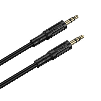 Audio Kabel 3.5mm - 3.5mm Borofone BL25 Nice, 1m, Svart
