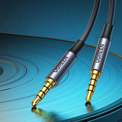 3,5 mm lydkabel - 3,5 mm UGREEN AV183, 1,5 m, svart