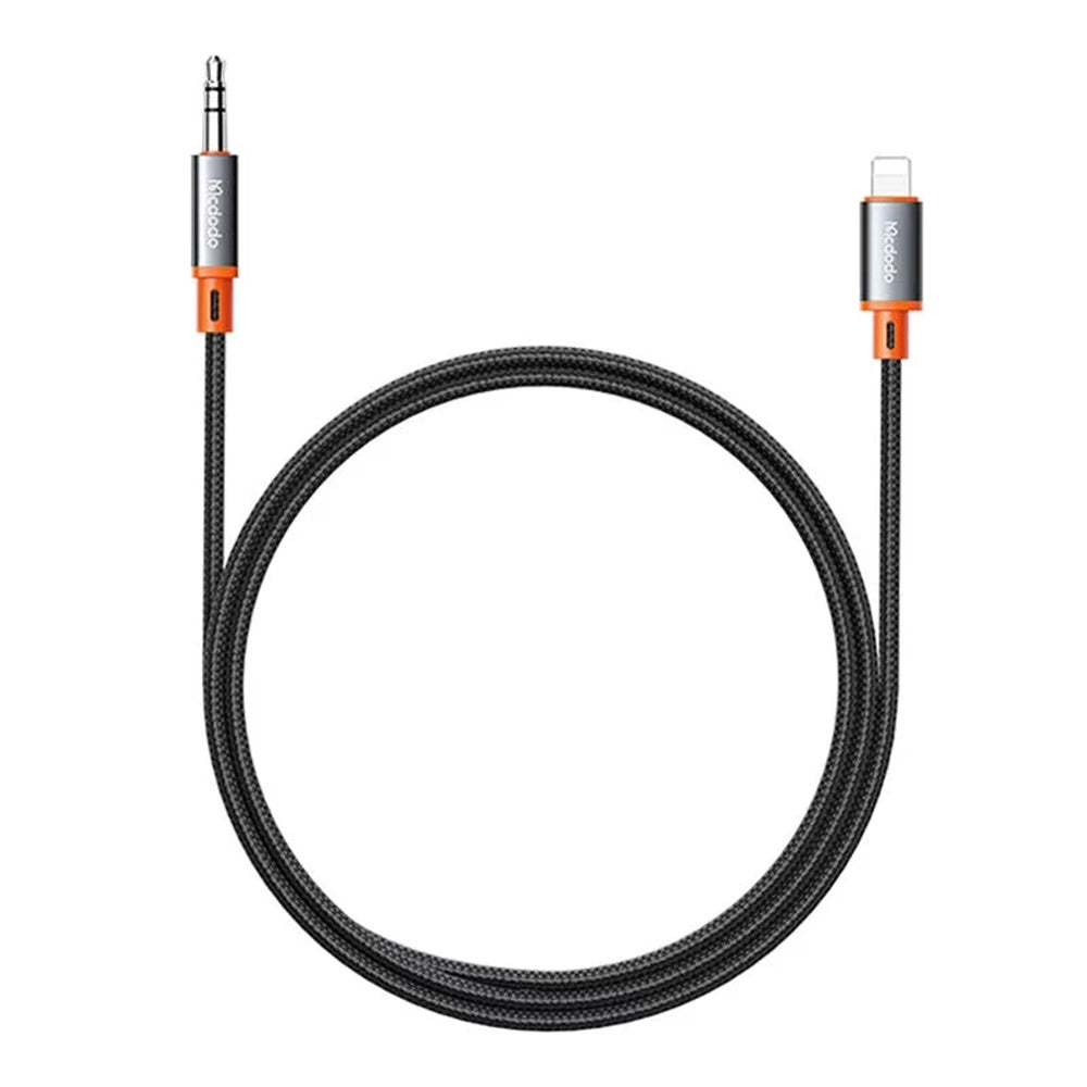 Lightning-audiokabel - 3.5mm McDodo CA-0780 Castle, 1.2m, Svart