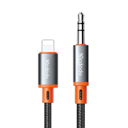 Lightning-audiokabel - 3.5mm McDodo CA-0890, 1.8m, Svart