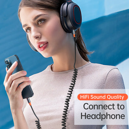 Lightning-audiokabel - 3.5mm McDodo CA-0890, 1.8m, Svart