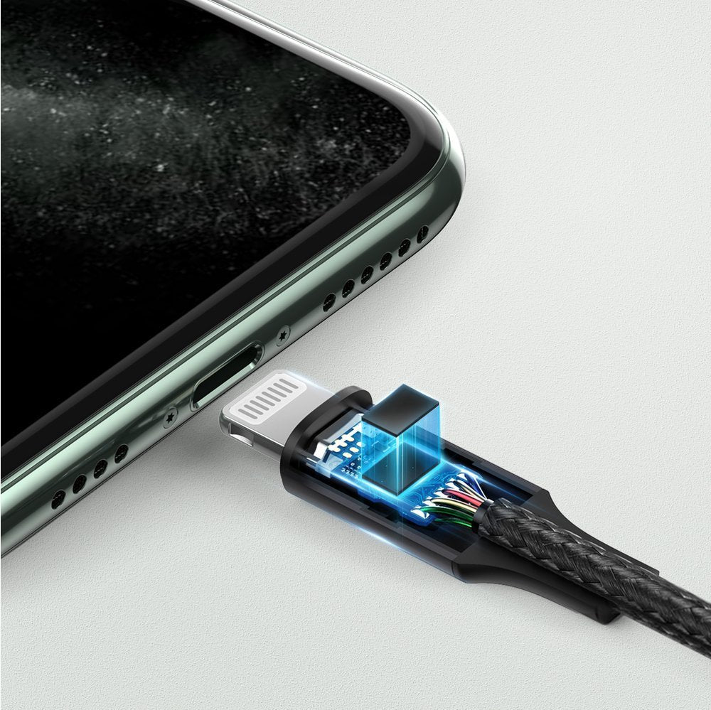 Audio Lightning-kabel - 3.5mm UGREEN US315 (70509), 1m, Svart