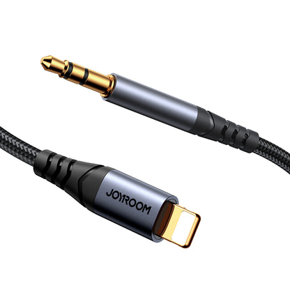 Lyd kabel Lightning - 3.5mm Joyroom SY-A06, 1.2m, Svart