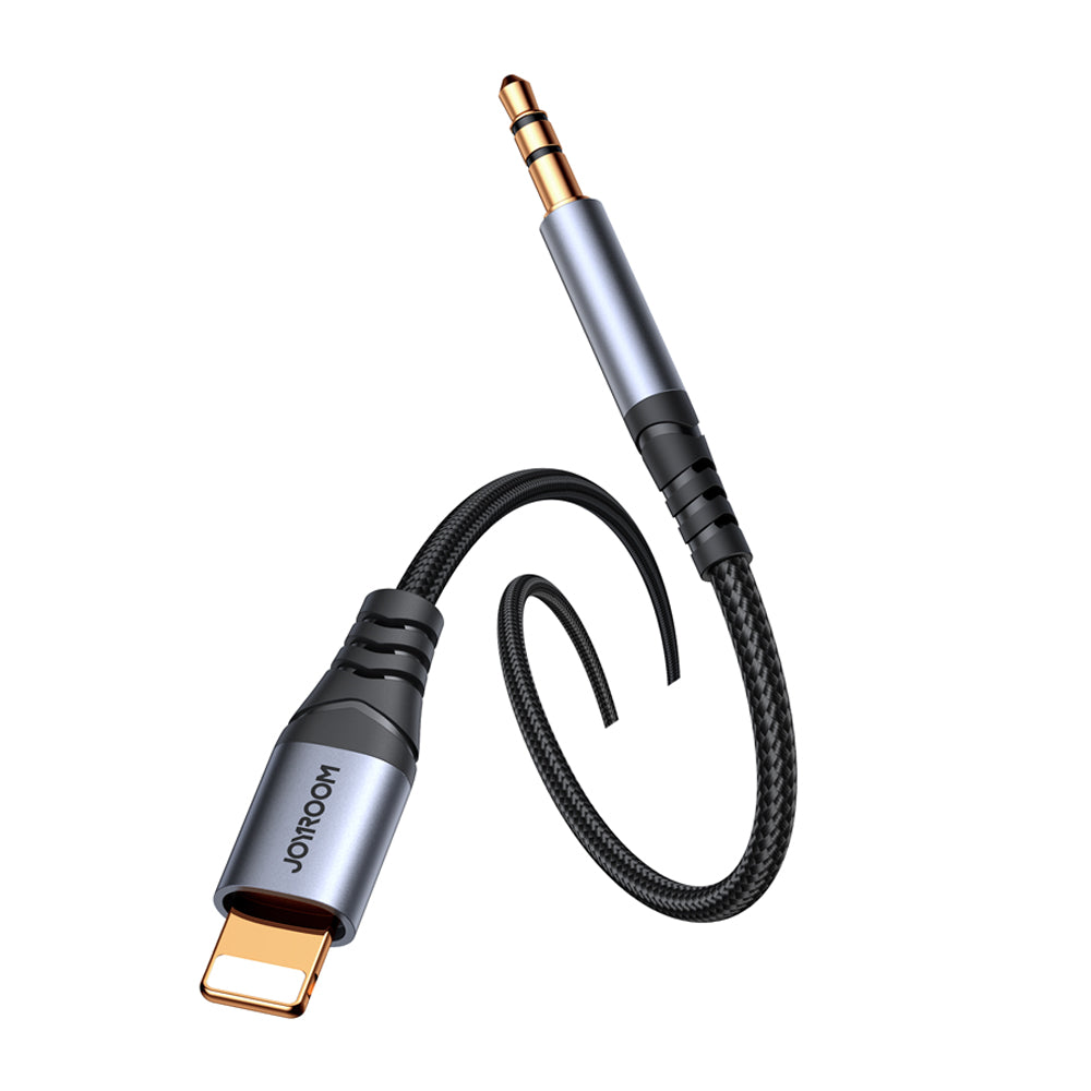 Lyd kabel Lightning - 3.5mm Joyroom SY-A06, 1.2m, Svart