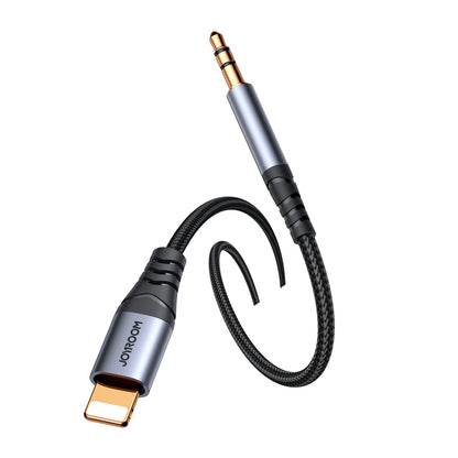 Lyd kabel Lightning - 3.5mm Joyroom SY-A06, 1.2m, Svart