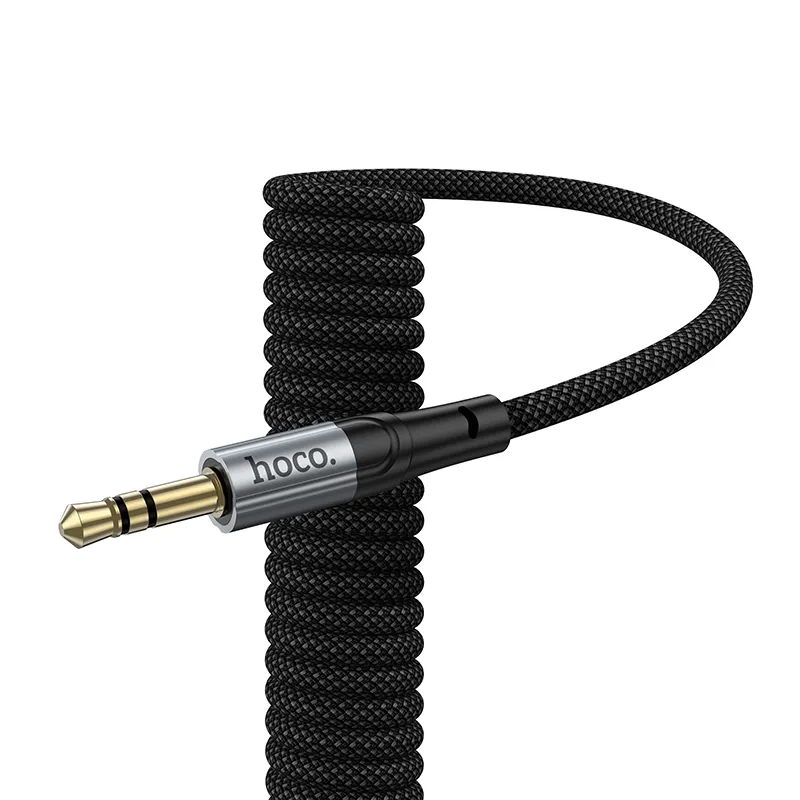 Lyd kabel Lightning - 3.5mm HOCO UPA33A, 1.5m, Svart