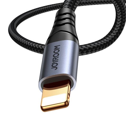 Lyd kabel Lightning - 3.5mm Joyroom SY-A06, 1.2m, Svart
