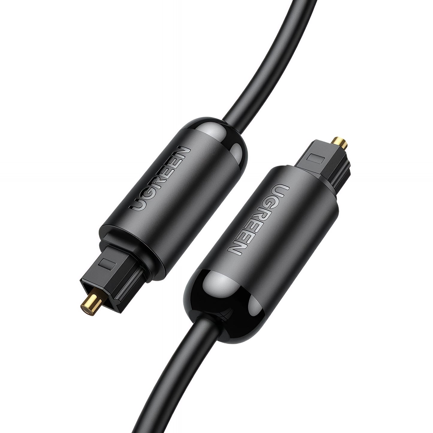 UGREEN AV122 Optisk Lydkabel, Toslink / SPDIF, 1.5m, Svart