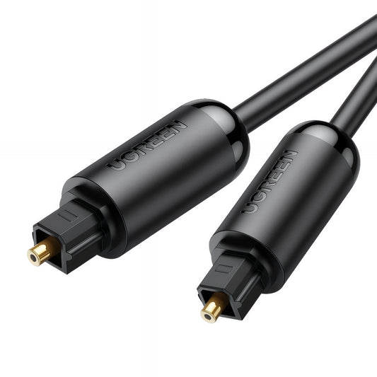 UGREEN AV122 Optisk Lydkabel, Toslink / SPDIF, 1.5m, Svart