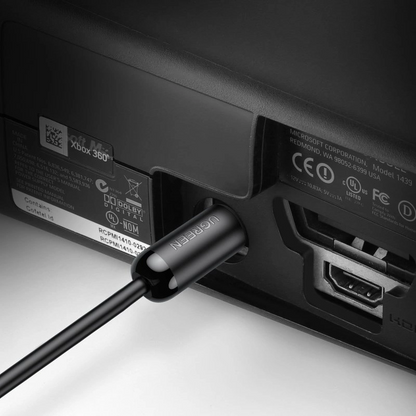 UGREEN AV122 Optisk Lydkabel, Toslink / SPDIF, 1.5m, Svart