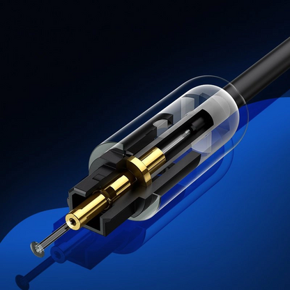 UGREEN AV122 Optisk Lydkabel, Toslink / SPDIF, 1.5m, Svart