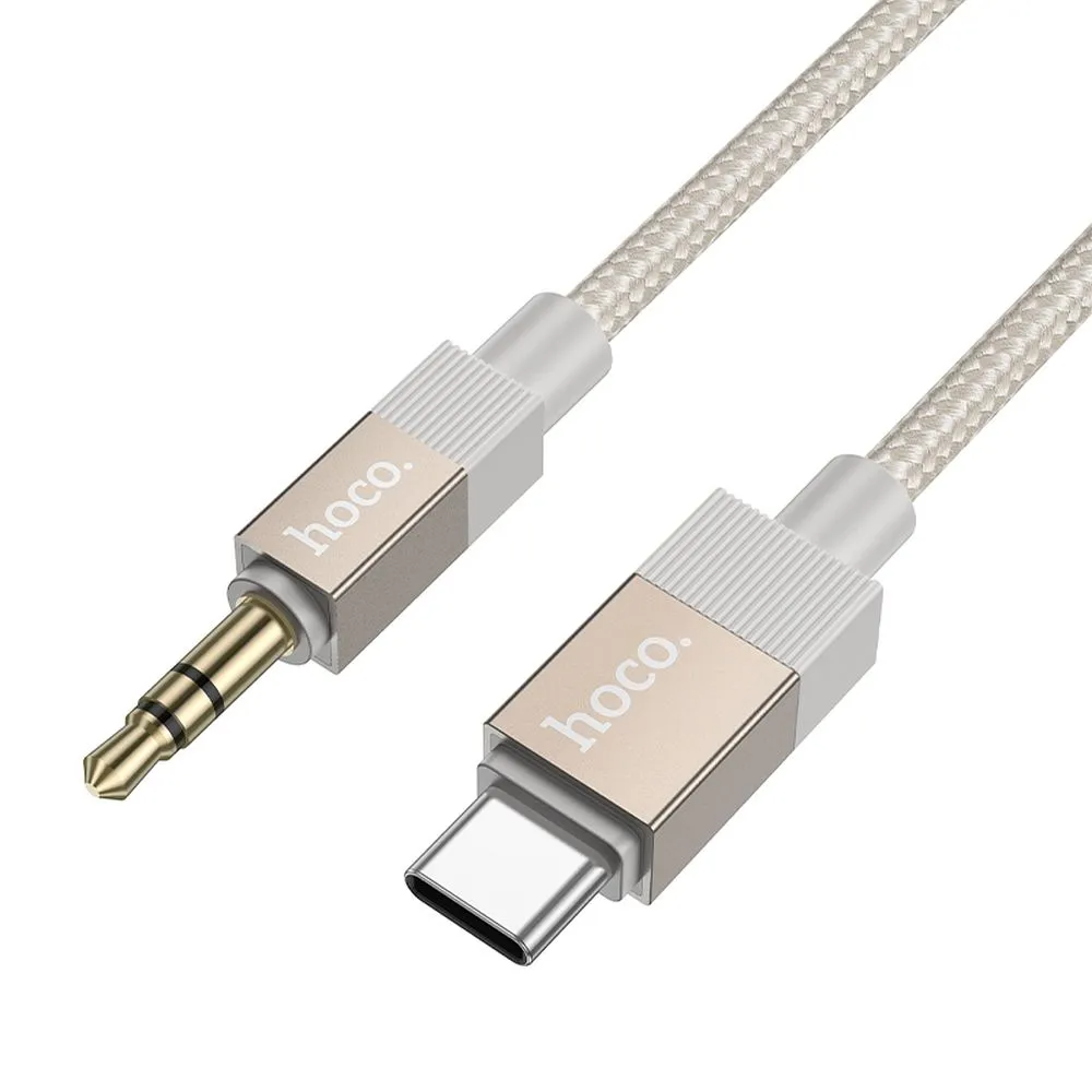 Audio Kabel USB-C - 3.5mm HOCO UPA32B, 1m, Gull