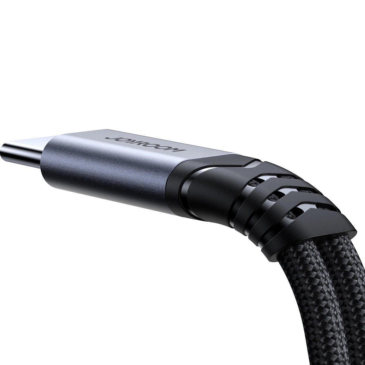 USB-C til 3,5 mm / USB-C Joyroom SY-C02 lydkabel, 0,14 m, Svart