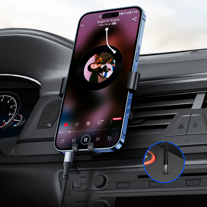 USB-C-lydadapter – 3,5 mm Orico AXC-02, svart