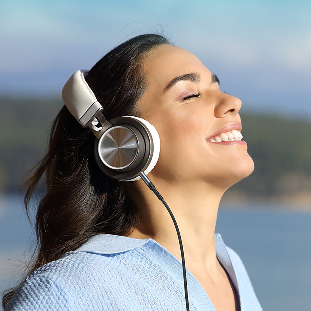 Lydkabel USB-C - 3,5 mm BWOO BO-AUX066, 1,2 m, svart 