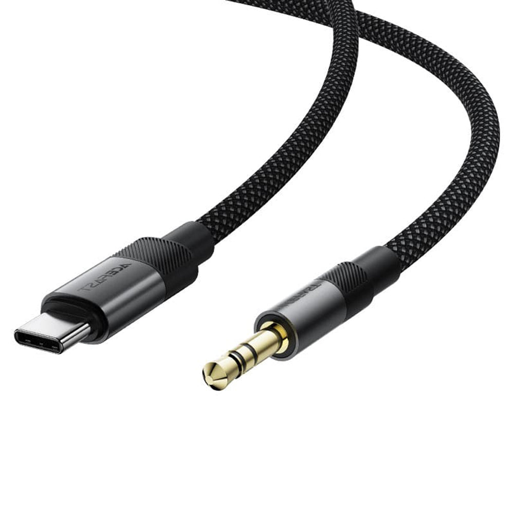 Audio Kabel USB-C - 3.5mm Acefast J11, 1m, Svart