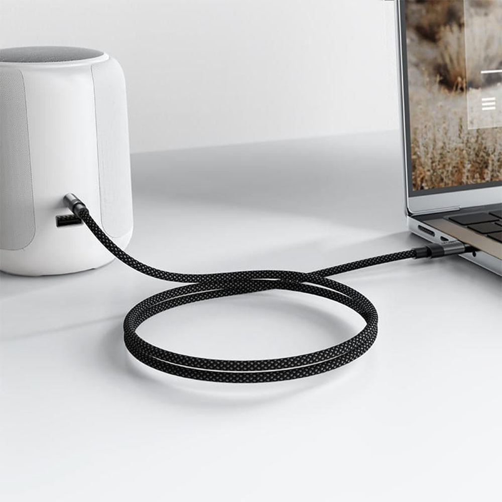 Audio Kabel USB-C - 3.5mm Acefast J11, 1m, Svart