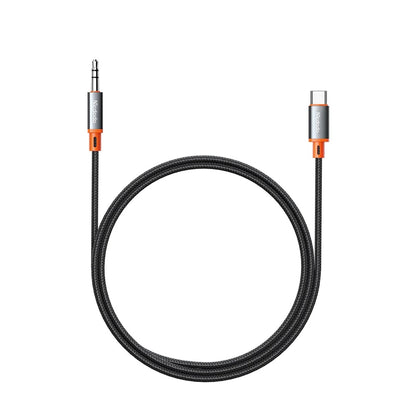 USB-C til 3.5mm McDodo CA-0820 Castle lydkabel, 1.2m, Svart