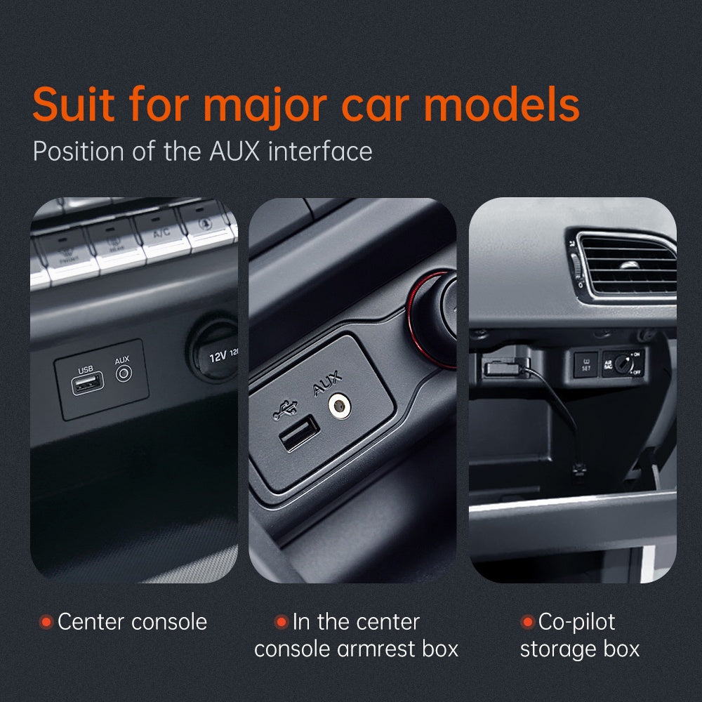 USB-C til 3.5mm McDodo CA-0820 Castle lydkabel, 1.2m, Svart