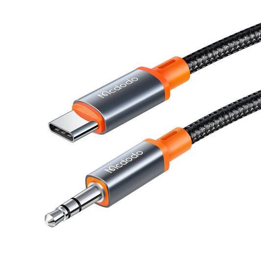 USB-C til 3,5 mm McDodo lydkabel CA-0900, 1,8 m, Svart