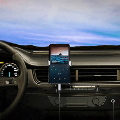 USB-C til 3.5mm lydkabel Techsuit AC11 FuseXound, 0.5m, Grå