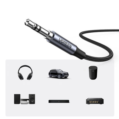 USB-C lydkabel - 3,5 mm UGREEN CM450 (20192), 1 m, grå