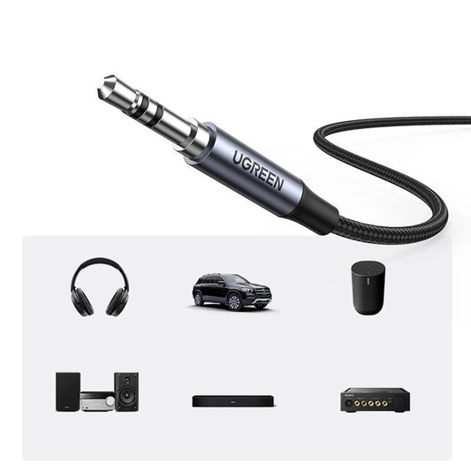 USB-C lydkabel - 3,5 mm UGREEN CM450 (20192), 1 m, grå