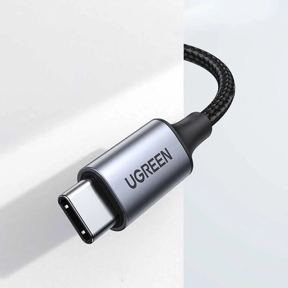 USB-C lydkabel - 3,5 mm UGREEN CM450 (20192), 1 m, grå