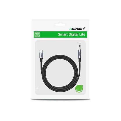 USB-C lydkabel - 3,5 mm UGREEN CM450 (20192), 1 m, grå