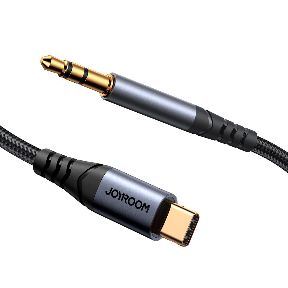 USB-C til 3.5mm lydkabel Joyroom SY-A07, 1.2m, Svart