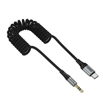 USB-C til 3.5mm lydkabel HOCO UPA33B, 1.5m, Svart
