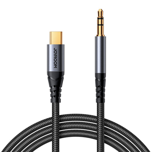 USB-C til 3.5mm lydkabel Joyroom SY-A07, 1.2m, Svart