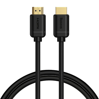Baseus videokabel, HDMI - HDMI, 4K, 1m, Svart CAKGQ-A01