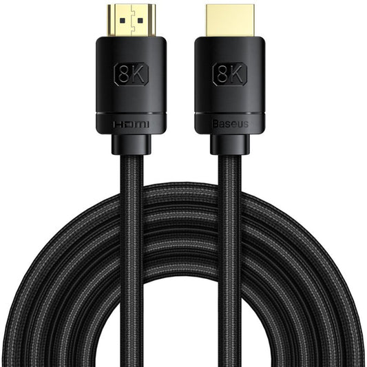 Baseus High Definition Series videokabel, HDMI - HDMI, 8K, 3m, Svart CAKGQ-L01