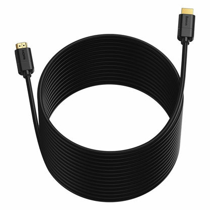 Baseus High Definition videokabel, HDMI - HDMI, 4K, 5m, Svart CAKGQ-D01