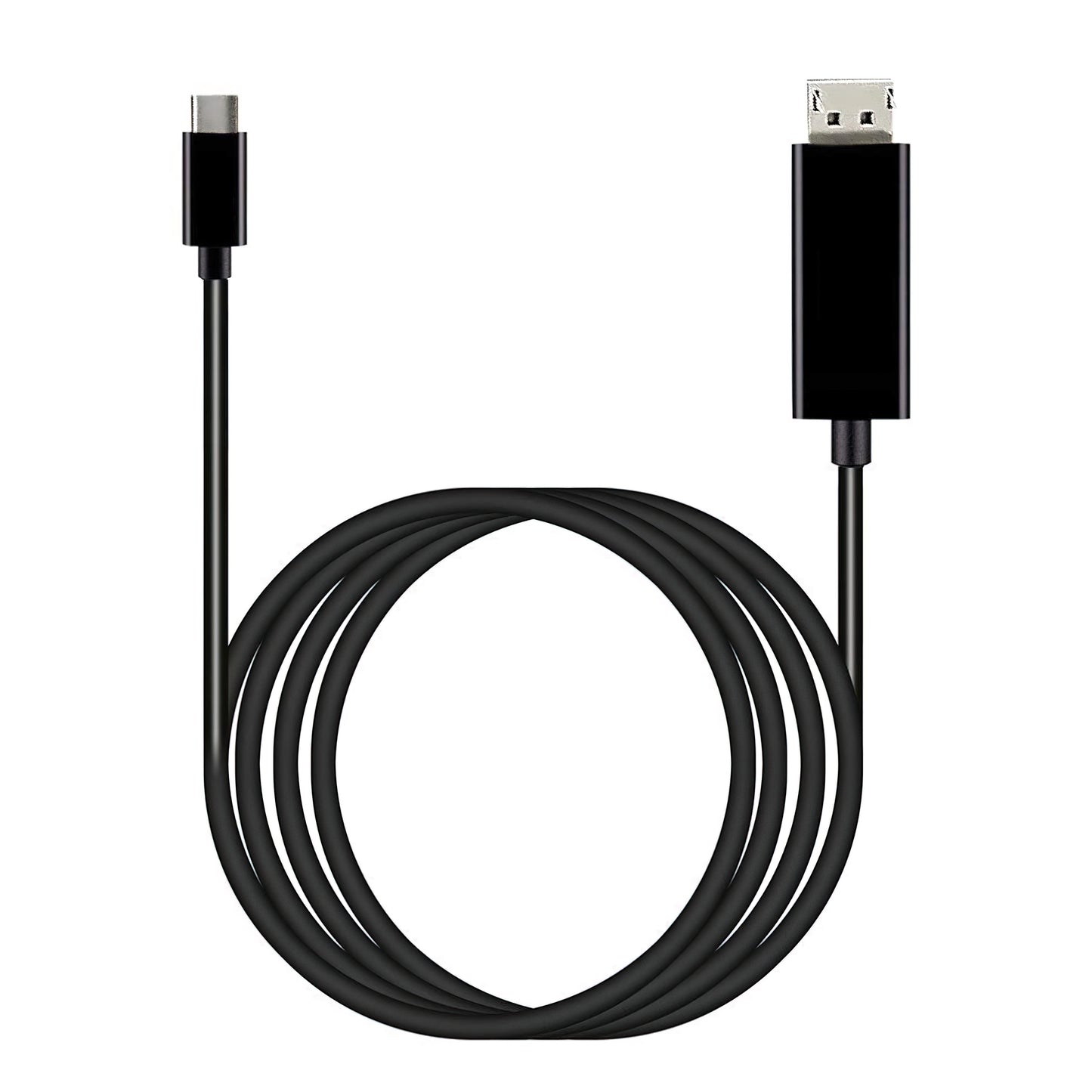 Google USB-C til DisplayPort lyd- og videokabel, 0.91m, Svart GA3C00043-A00
