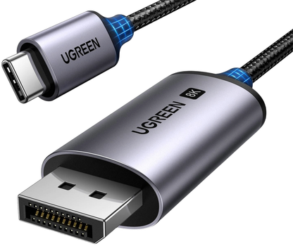 USB-C lyd- og videokabel - DisplayPort UGREEN CM556 (25157), 1m, grå