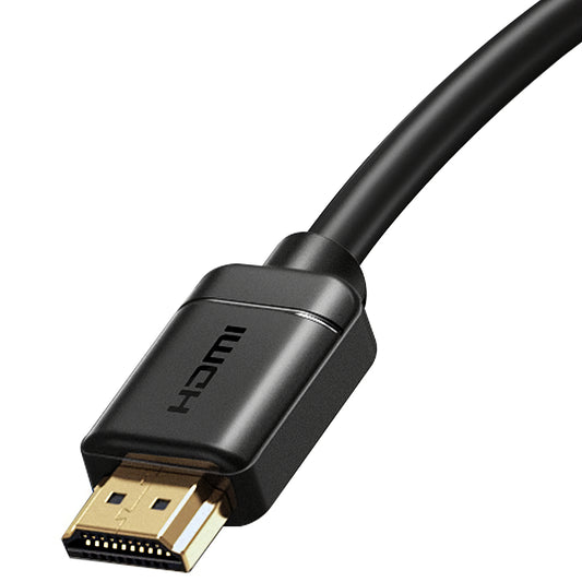 Baseus videokabel, HDMI - HDMI, 4K, 1m, Svart CAKGQ-A01