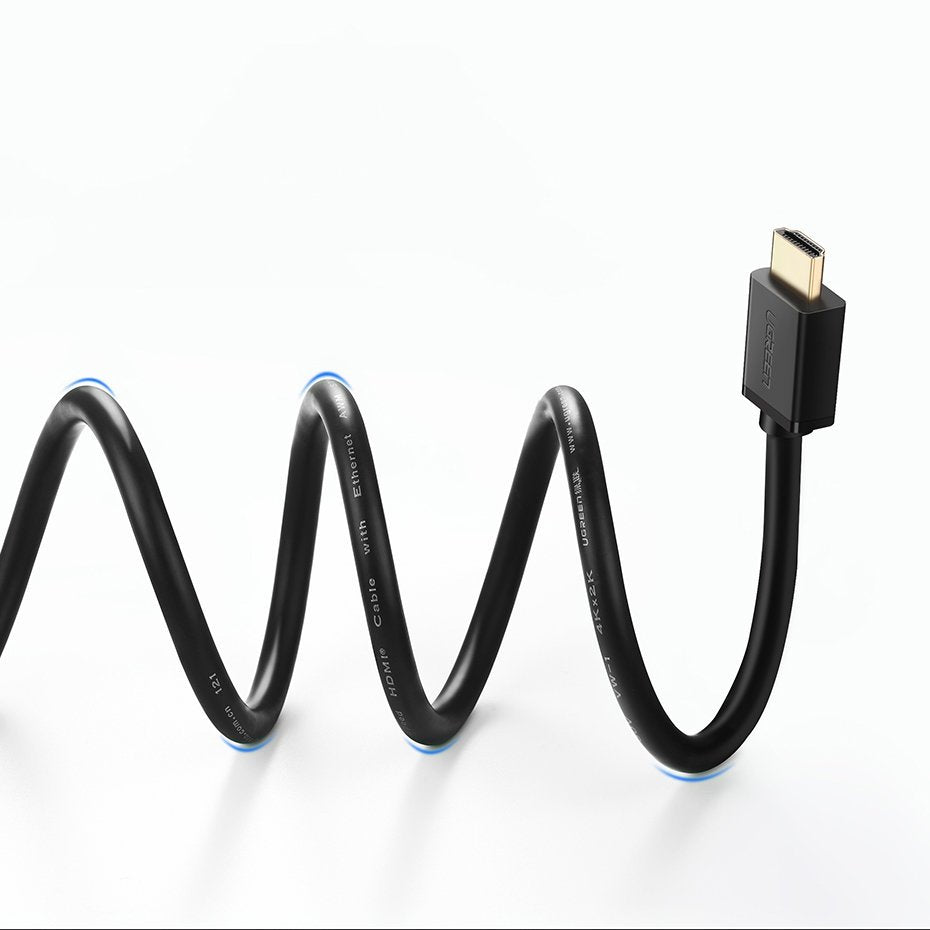 UGREEN HD104 videokabel, HDMI - HDMI, 4K, 5m, Svart