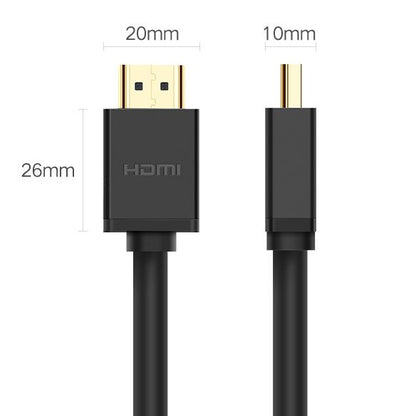 UGREEN HD104 Videokabel, HDMI - HDMI, 4K, 2m, Svart