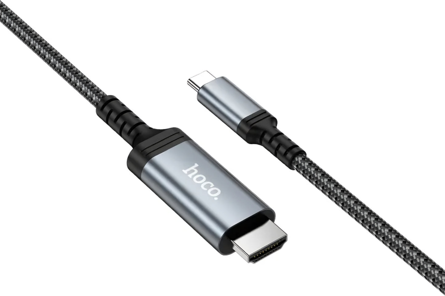 USB-C til HDMI lyd- og videokabel HOCO UA43, 1.8m, Grå