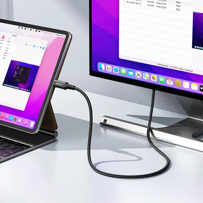 Audio- og videokabel USB-C - HDMI Acefast C1-10, 1.8m, Svart