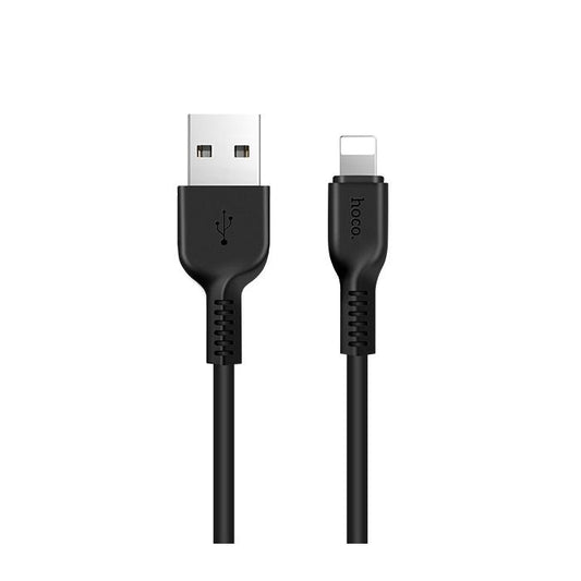 USB-A - Lightning Data- og Ladekabel HOCO Flash X20, 18W, 1m, Svart