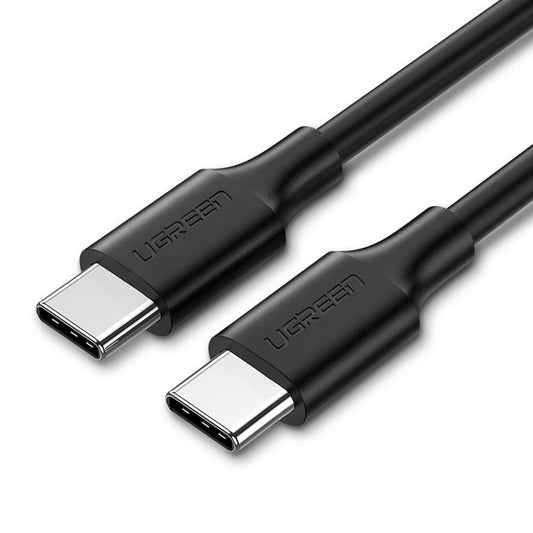 USB-C til USB-C data- og ladekabel UGREEN US286, 60W, 1m, Svart