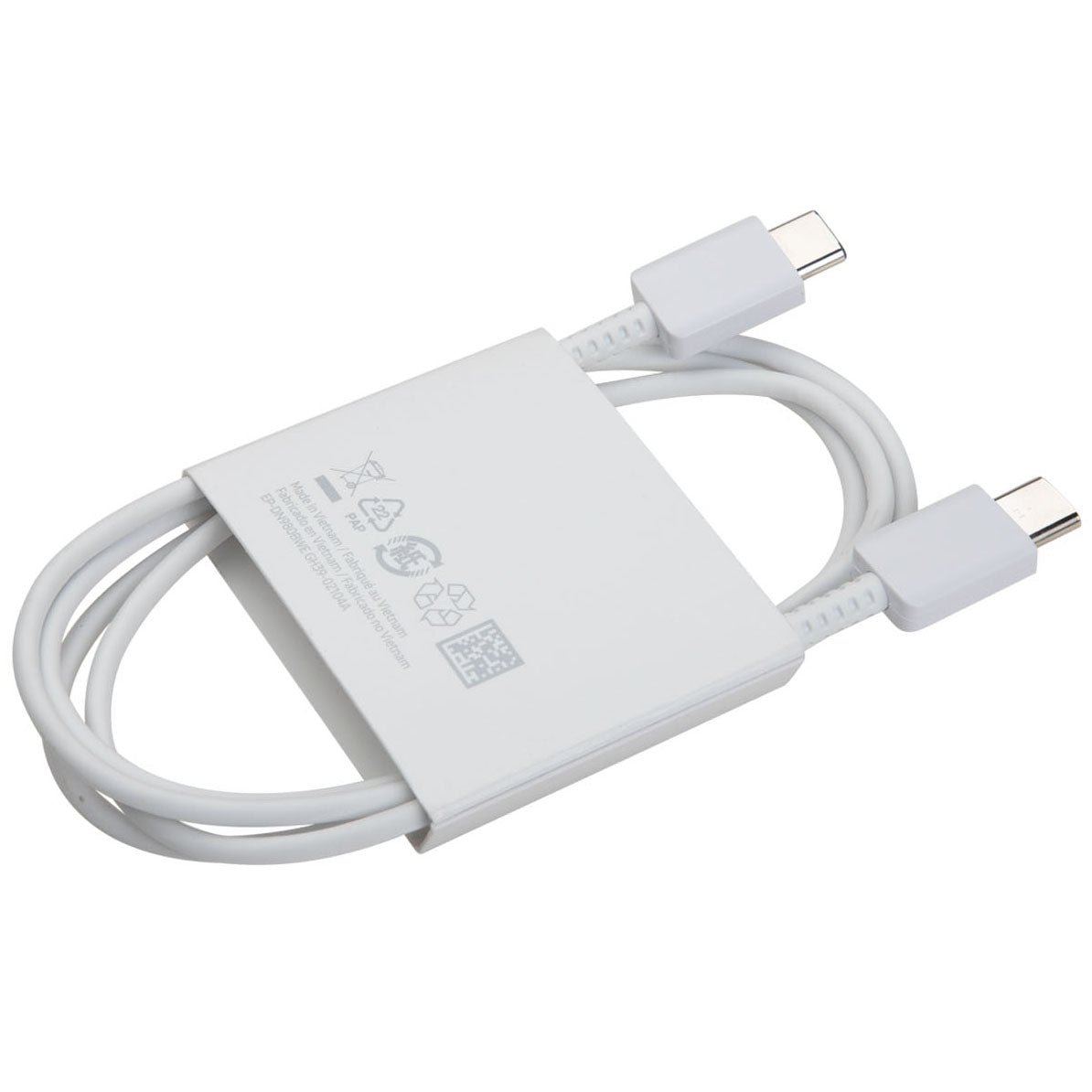 USB-C til USB-C data- og ladekabel Samsung EP-DN980BWE, 25W, 1m, Hvit GH39-02115A