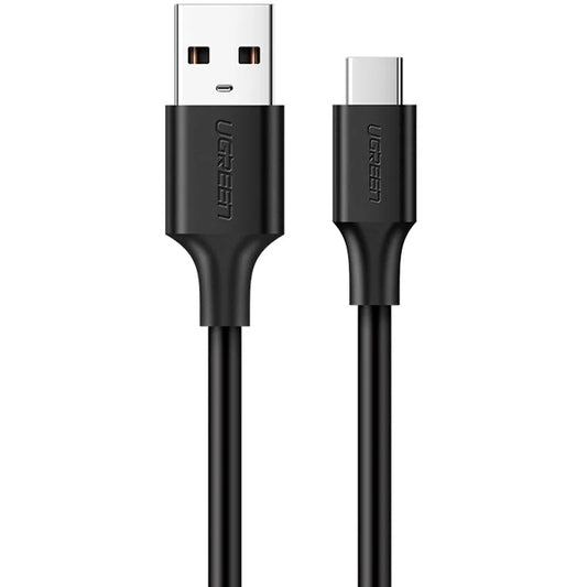 USB-A til USB-C UGREEN US184 data- og ladekabel, 18W, 1m, Svart