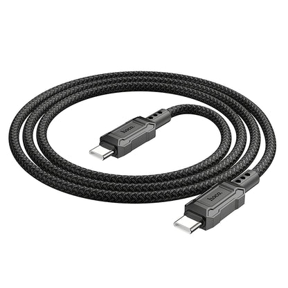 USB-C data- og ladekabel - USB-C HOCO Leader X94, 60 W, 1 m, svart 