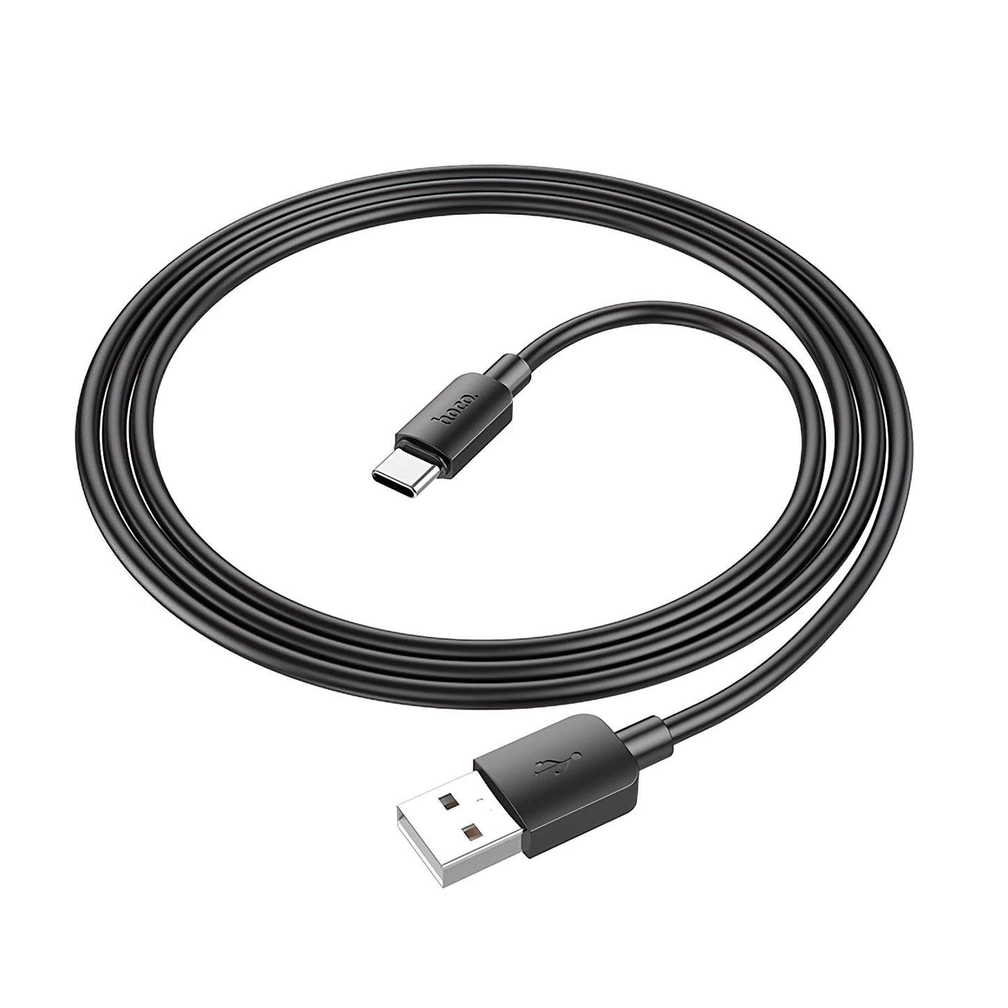 USB-A - USB-C HOCO X96 data- og ladekabel, 27W, 1m, Svart