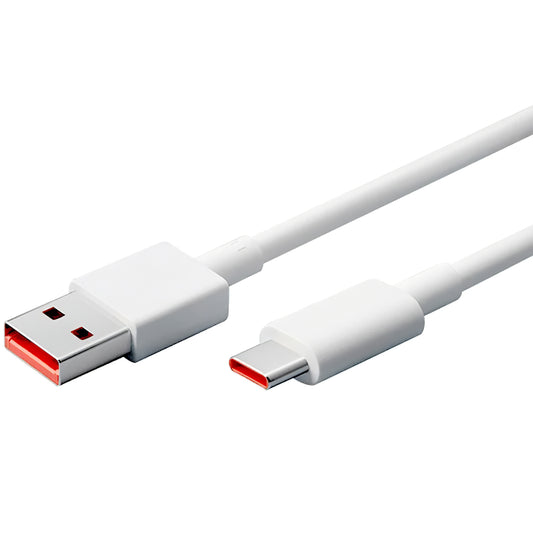 USB-A - USB-C Xiaomi data- og ladekabel, 65W, 1m, Hvit 45010000154S