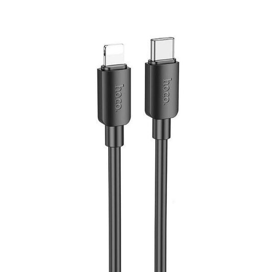 USB-C - Lightning Lade- og Datakabel HOCO X96, 20W, 1m, Svart